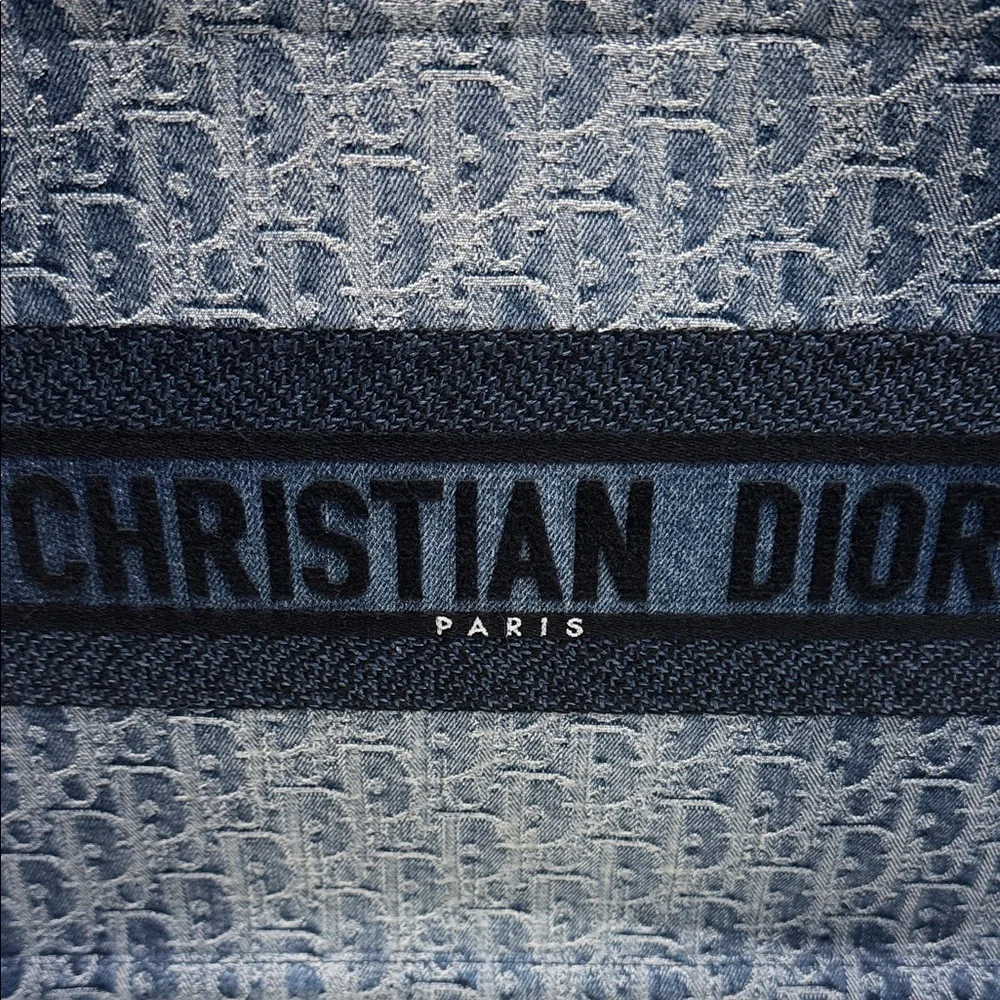 BRAND NEW Christian Dior Blue Bookbag Tote - Picture 2 of 7